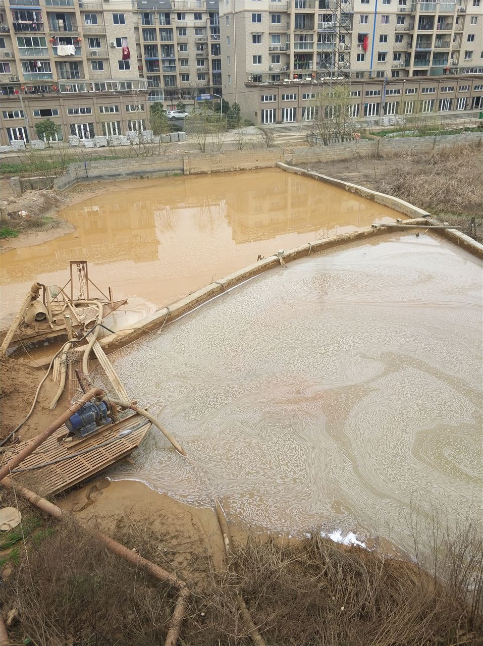 宽城沉淀池淤泥清理-厂区废水池淤泥清淤